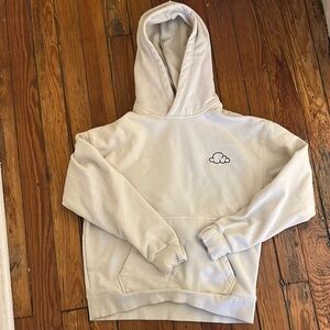 Cloud Nine cream hoodie